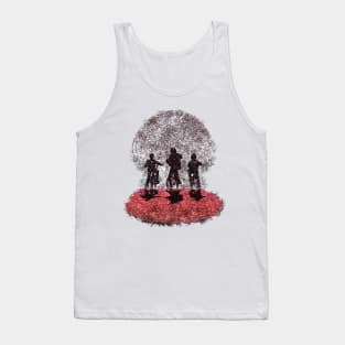 Upside Scribble Tank Top